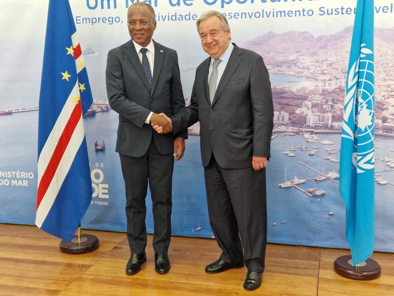 Ulisses Correia e Silva e António Guterres