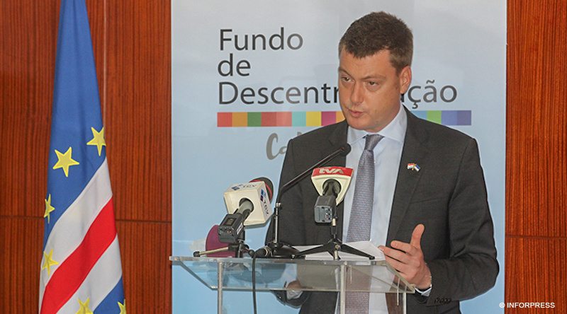 Thomas Barbancey, encarregado de negócios da Embaixada do Grão-Ducado do Luxemburgo em Cabo Verde
