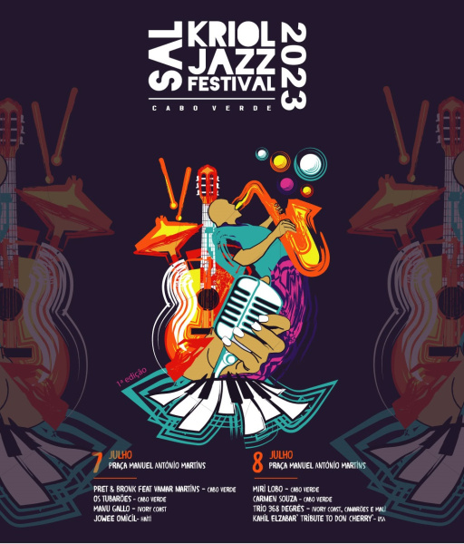 1ª Edição do Kriol Jazz Festival Sal já tem cartaz