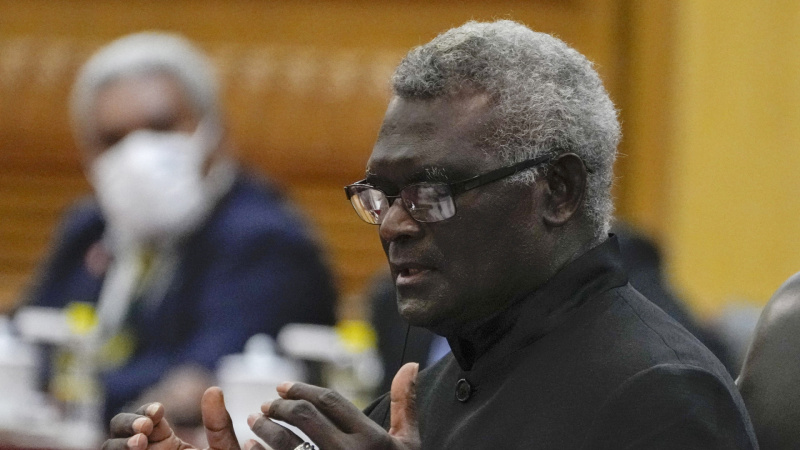 Manasseh Sogavare, PM das Ilhas Salomão