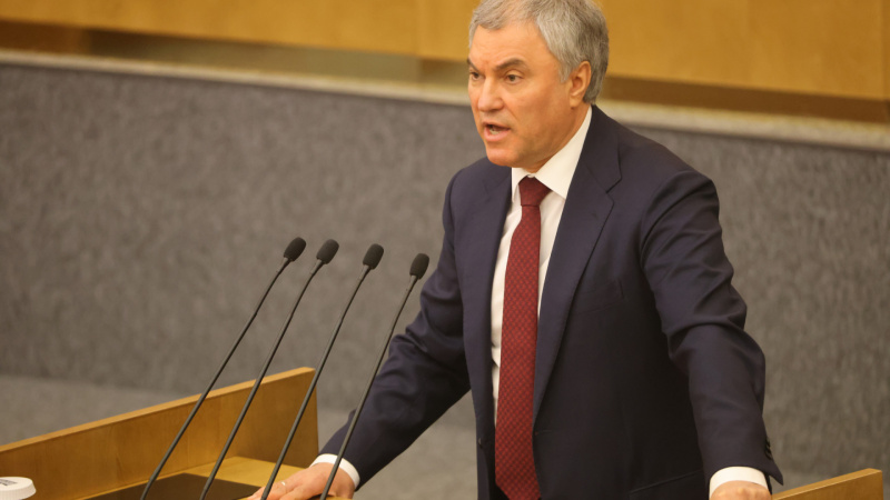 Viacheslav Volodin, presidente da Duma