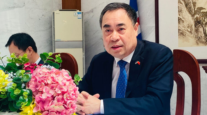 Embajador chino enfatiza fortalecimiento de relaciones entre China y Cabo Verde