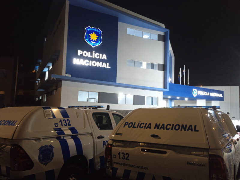 Novo edifício da Polícia Nacional em São Vicente