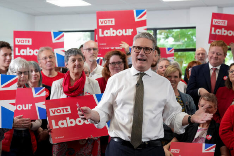 Keir Starmer, líder do Partido Trabalhista