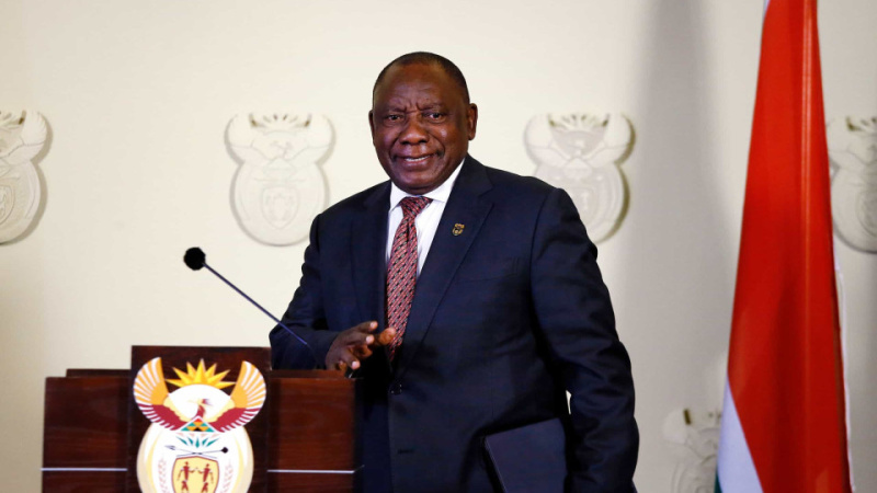 Cyril Ramaphosa, Presidente da África do Sul