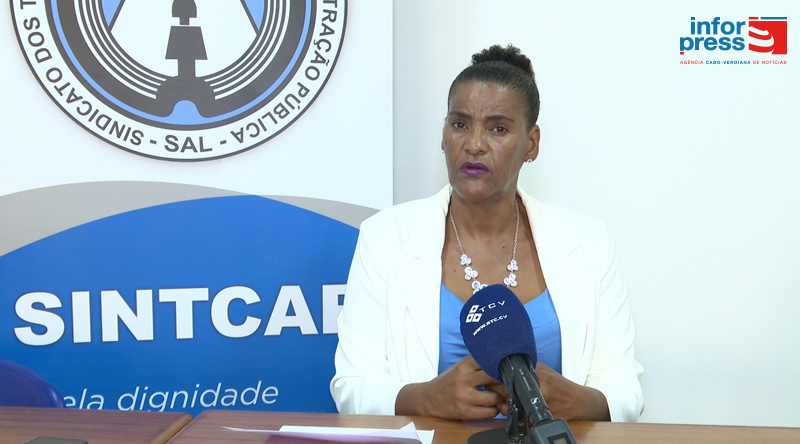 Maria de Brito Monteiro, vice-coordenadora da Plataforma Sindical Unir e Resgatar a UNTC-CS