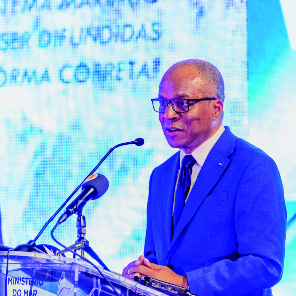 Primeiro-Ministro na abertura da edição de 2024 da Cabo Verde Ocean Week (Crédito: Gabinete do PM)