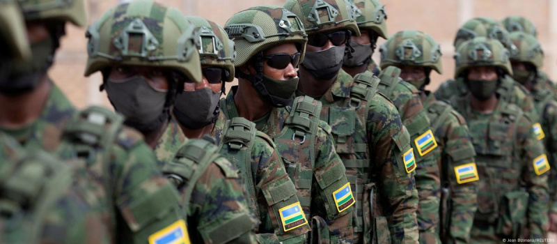 Mais de 2.000 militares do Ruanda combate desde 2021 os grupos terroristas na província de Cabo Delgado