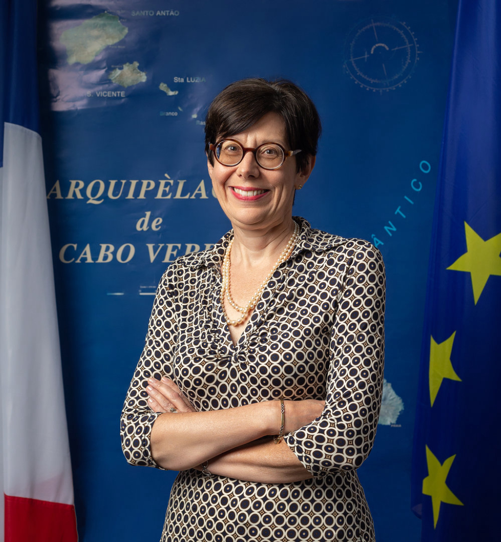 Embaixadora de França  em Cabo verde  - Catherine Mancip