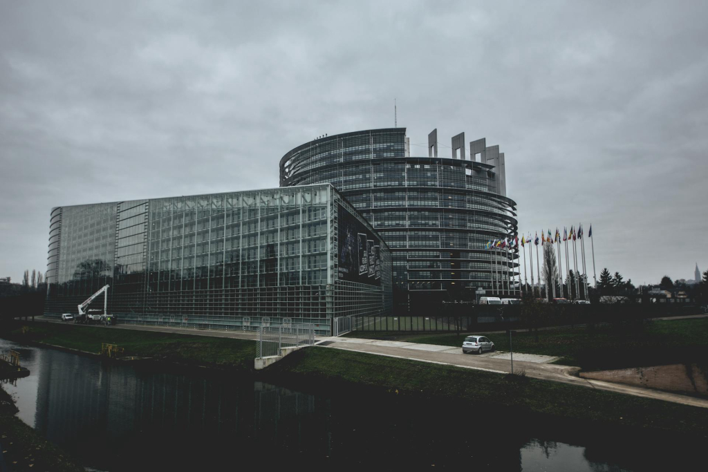 Edifício do Parlamento Europeu em Estrasburgo