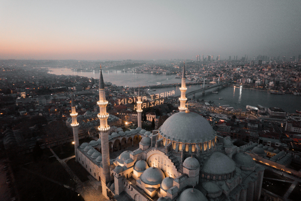 Vista aérea de Istambul