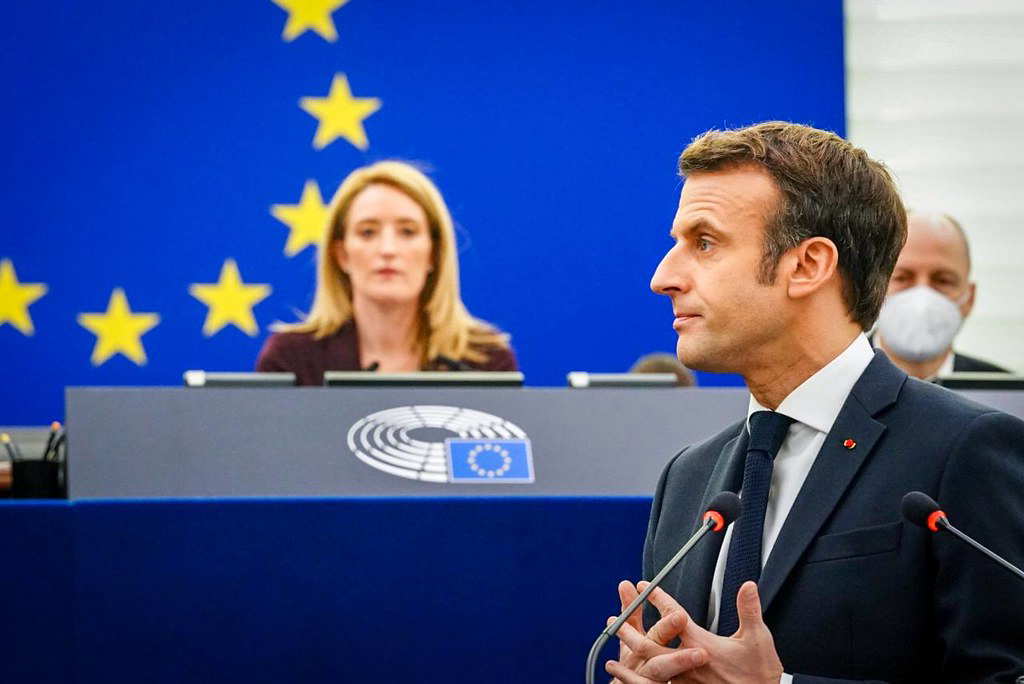 Emmanuel Mecron, presidente de França