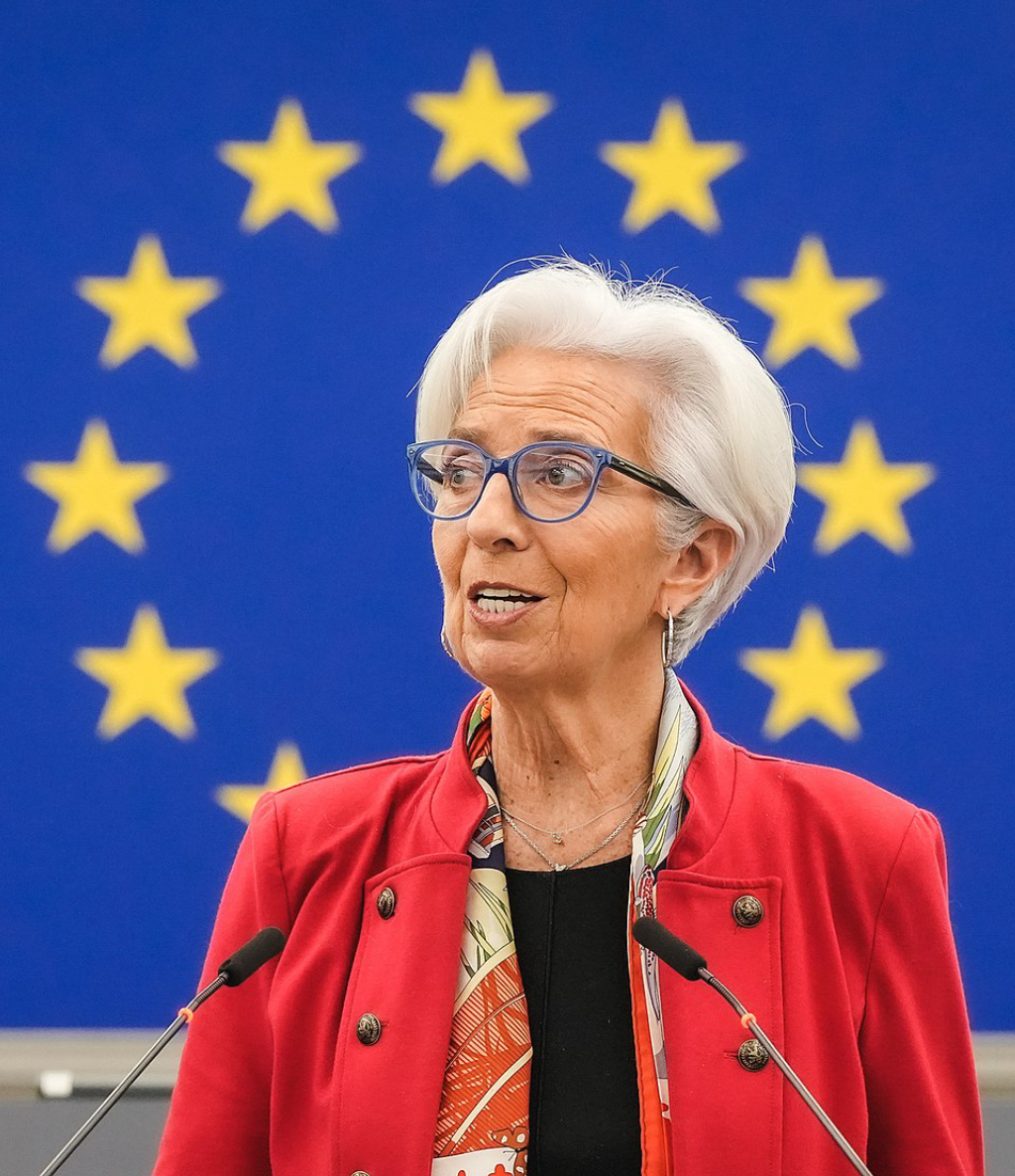 Christine Lagarde,  presidente do Banco Central Europeu (BCE)